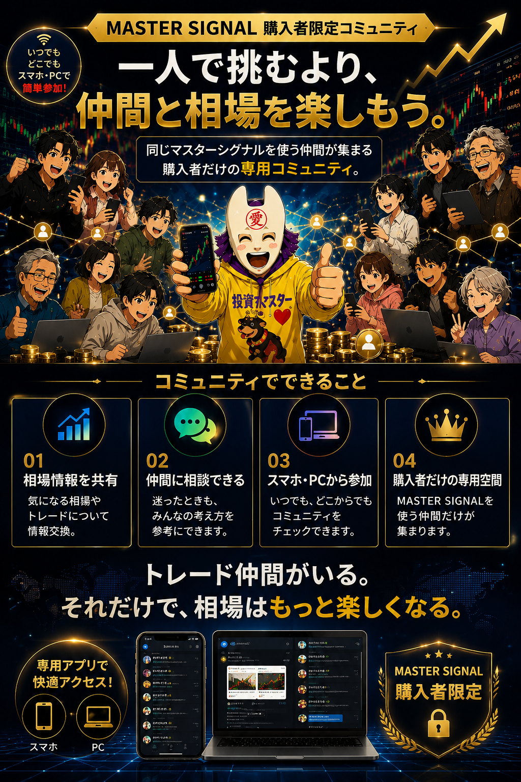 MASTER SIGNAL 購入者限定コミュニティ